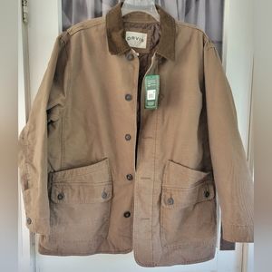 Orvis barn jacket corduroy canvas